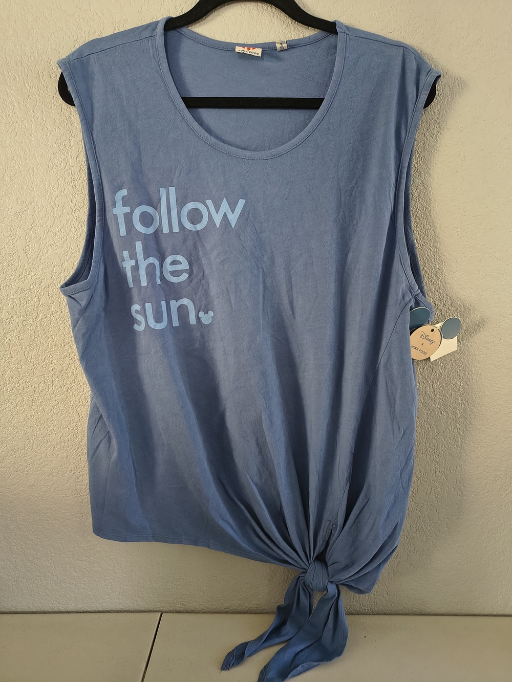 Disney Junk Food Top Blouse Graphic Tshirt Sun Hippie Grunge Gift Park Day